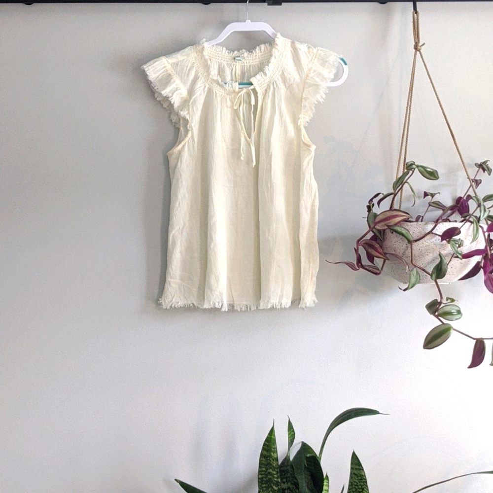 Aerie gauzy top